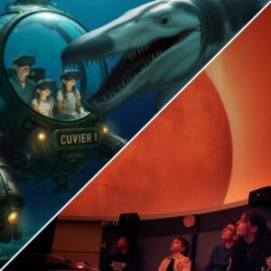 Pack Mission Jurassique en réalité virtuelle + Visite libre du musée + Planétarium Apollo 11